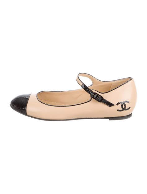 chanel mary jane flats.